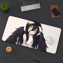 Load image into Gallery viewer, Overlord Albedo Mouse Pad (Desk Mat) On Desk