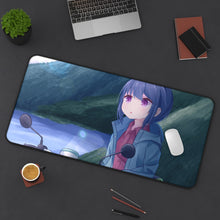 Load image into Gallery viewer, Laid-Back Camp Mouse Pad (Desk Mat) On Desk