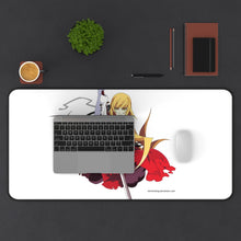 Load image into Gallery viewer, Monogatari (Series) Mouse Pad (Desk Mat) With Laptop