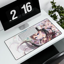 Load image into Gallery viewer, Anime Girl Mouse Pad (Desk Mat) With Laptop