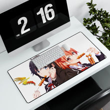Load image into Gallery viewer, My Teen Romantic Comedy SNAFU Yukino Yukinoshita, Yui Yuigahama Mouse Pad (Desk Mat) With Laptop