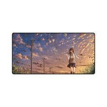 Load image into Gallery viewer, Anime School Student Girl Mouse Pad (Desk Mat)