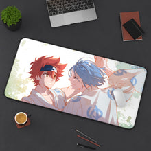 Load image into Gallery viewer, SK8 The Infinity Mouse Pad (Desk Mat) On Desk
