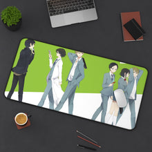 Load image into Gallery viewer, Durarara!! Izaya Orihara, Shizuo Heiwajima, Masaomi Kida, Anri Sonohara, Shinra Kishitani Mouse Pad (Desk Mat) On Desk