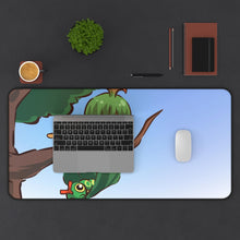 Load image into Gallery viewer, Caterpie Moemon Mouse Pad (Desk Mat) With Laptop