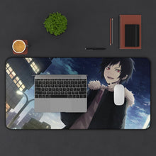 Load image into Gallery viewer, Durarara!! Izaya Orihara Mouse Pad (Desk Mat) With Laptop