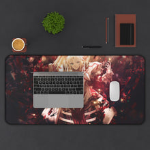 Load image into Gallery viewer, Fate/Apocrypha Saber Of Red Mouse Pad (Desk Mat) With Laptop