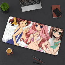 Load image into Gallery viewer, Baka And Test Mouse Pad (Desk Mat) On Desk