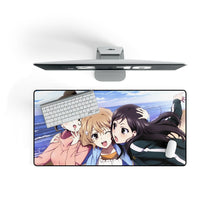 Load image into Gallery viewer, Hanasaku Iroha Mouse Pad (Desk Mat) On Desk