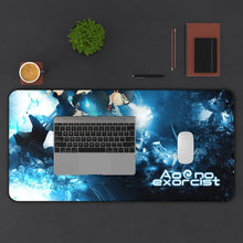 Load image into Gallery viewer, Ao No Exorcist (Blue Exorcist) Mouse Pad (Desk Mat) With Laptop