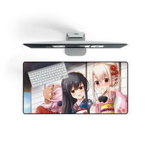 Load image into Gallery viewer, Fate/kaleid liner Prisma Illya Mouse Pad (Desk Mat) On Desk