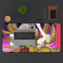 Load image into Gallery viewer, Good Luck Girl! Mouse Pad (Desk Mat) With Laptop