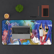 Load image into Gallery viewer, Lucky Star Mouse Pad (Desk Mat) With Laptop