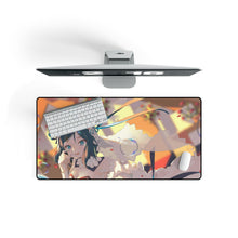 Load image into Gallery viewer, Anime Girl Mouse Pad (Desk Mat) On Desk