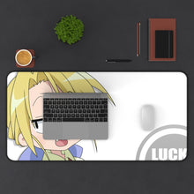 Load image into Gallery viewer, Lucky Star Mouse Pad (Desk Mat) With Laptop