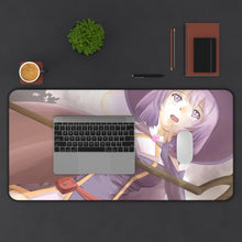 Load image into Gallery viewer, Grimgar of Fantasy and Ash Mouse Pad (Desk Mat) With Laptop