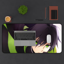 Load image into Gallery viewer, Seraph Of The End Mouse Pad (Desk Mat) With Laptop