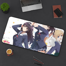 Load image into Gallery viewer, Saekano: How To Raise A Boring Girlfriend Mouse Pad (Desk Mat) On Desk