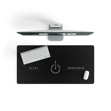 Load image into Gallery viewer, Sword Art Online Kirito logo Mouse Pad (Desk Mat)