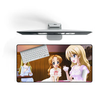 Load image into Gallery viewer, Girls und Panzer Mouse Pad (Desk Mat) On Desk