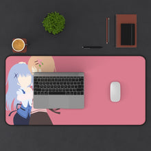 Load image into Gallery viewer, Is The Order A Rabbit? Mouse Pad (Desk Mat) With Laptop