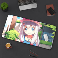 Load image into Gallery viewer, EroManga-Sensei Mouse Pad (Desk Mat) On Desk