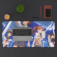 Load image into Gallery viewer, Toaru Kagaku no Railgun S Mouse Pad (Desk Mat) With Laptop