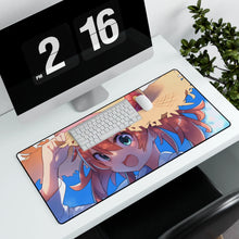 Load image into Gallery viewer, Darling in the FranXX Mouse Pad (Desk Mat) With Laptop