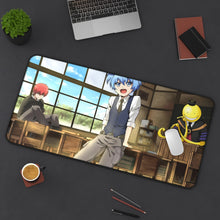 Load image into Gallery viewer, Assassination Classroom Koro-sensei, Karma Akabane, Nagisa Shiota Mouse Pad (Desk Mat) On Desk