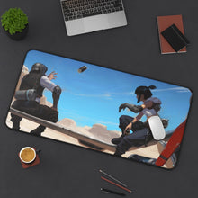 Load image into Gallery viewer, Anime Friends Mouse Pad (Desk Mat) On Desk