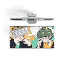 Load image into Gallery viewer, My Hero Academia Izuku Midoriya, Katsuki Bakugou Mouse Pad (Desk Mat) On Desk