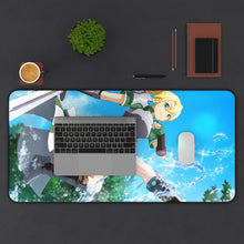 Load image into Gallery viewer, Leafa Mouse Pad (Desk Mat) With Laptop