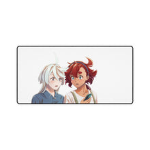 Load image into Gallery viewer, Miorine Rembran & Suletta Mercury Mouse Pad (Desk Mat)