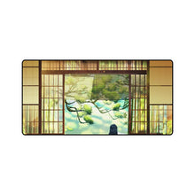 Load image into Gallery viewer, Two girls relaxing with ice-creams and fruits. Mouse Pad (Desk Mat)