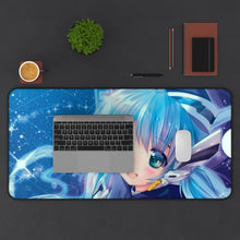 Load image into Gallery viewer, Planetarian: The Reverie of a Little Planet Mouse Pad (Desk Mat) With Laptop