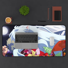 Load image into Gallery viewer, InuYasha Mouse Pad (Desk Mat) With Laptop