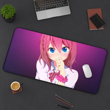 Load image into Gallery viewer, Yawning girl Mouse Pad (Desk Mat) On Desk