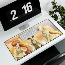 Load image into Gallery viewer, Magical Girl Lyrical Nanoha Mouse Pad (Desk Mat) With Laptop