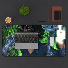 Load image into Gallery viewer, One-Punch Man Mouse Pad (Desk Mat) With Laptop