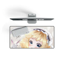 Load image into Gallery viewer, Is the Order a Rabbit? Mouse Pad (Desk Mat) On Desk