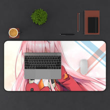 Load image into Gallery viewer, Zero Two Mouse Pad (Desk Mat) With Laptop