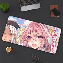 Load image into Gallery viewer, Fate/Apocrypha Shirou Kotomine Mouse Pad (Desk Mat) On Desk