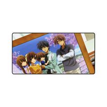 Load image into Gallery viewer, Clannad Tomoya Okazaki, Nagisa Furukawa, Akio Furukawa, Sanae Furukawa Mouse Pad (Desk Mat)