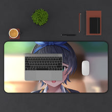 Load image into Gallery viewer, Rent-A-Girlfriend Mouse Pad (Desk Mat) With Laptop