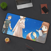 Load image into Gallery viewer, Spice And Wolf Mouse Pad (Desk Mat) On Desk