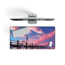 Load image into Gallery viewer, Best Friends on their Road to Paradise Mouse Pad (Desk Mat) On Desk