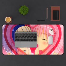 Load image into Gallery viewer, To Love-Ru Mouse Pad (Desk Mat) With Laptop