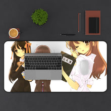 Load image into Gallery viewer, The Melancholy Of Haruhi Suzumiya 8k Mouse Pad (Desk Mat) With Laptop