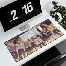 Load image into Gallery viewer, Kiznaiver Chidori Takashiro, Katsuhira Agata, Noriko Sonozaki, Niko Niiyama, Yoshiharu Hisomu Mouse Pad (Desk Mat) With Laptop