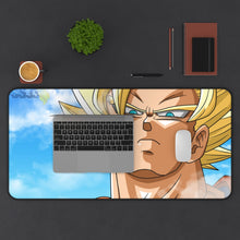 Load image into Gallery viewer, Dragon Ball Super Mouse Pad (Desk Mat) With Laptop